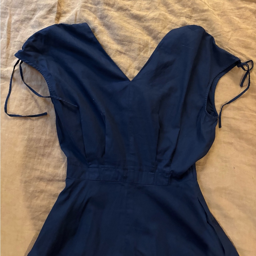Uniqlo Ines de la Fressange Navy Dress - Picture 5 of 7